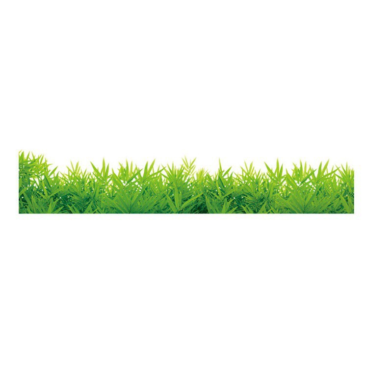 Miếng dán tường hình cỏ xanh sống động