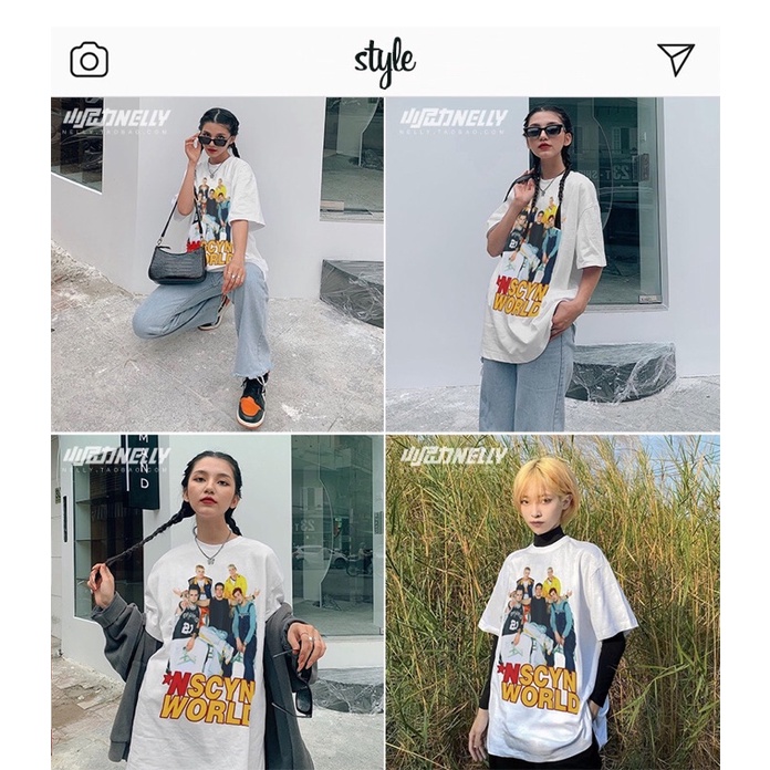 Áo phông nelly heybig sale (có sẵn) asl nscyn