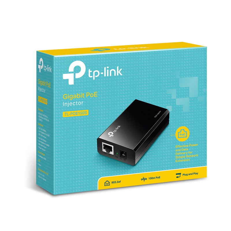 Bộ Chuyển Đổi Adapter Cấp Nguồn TP-Link POE 150S - Hàng Chính Hãng