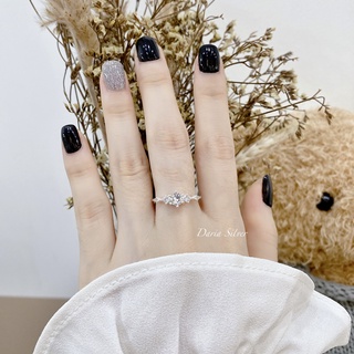 Nhẫn bạc nữ Daria Silver, nhẫn nữ đính đá lấp lánh