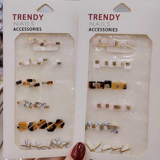 Phụ kiện hình đá hàn quốc trang trí nail