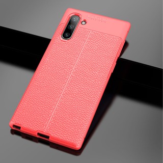 Ốp lưng Samsung Note 10 silicon giả da Auto Focus