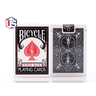 Bộ bài tây Rider Back Black Playing Cards