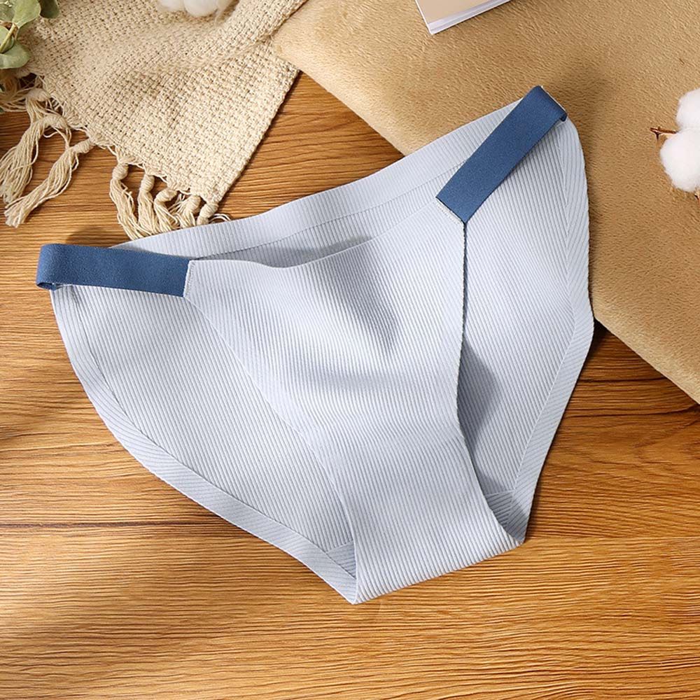 Quần Lót Cotton Không Đường May Lưng Thấp Nhiều Màu Sắc Dành Cho Nữ