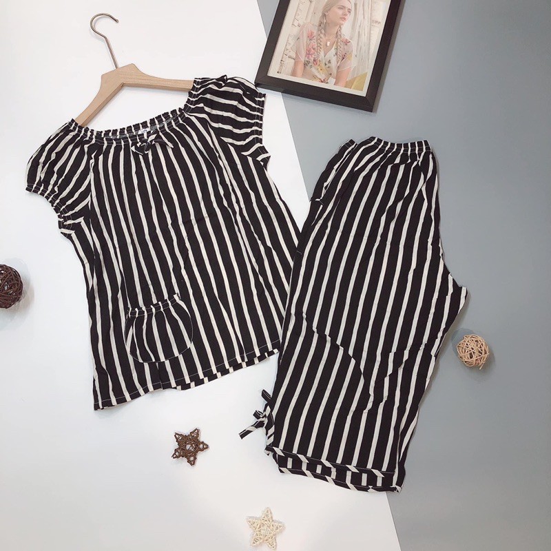 Bộ lanh (Royan) lửng chun cổ chất lanh chuẩn đẹp VT