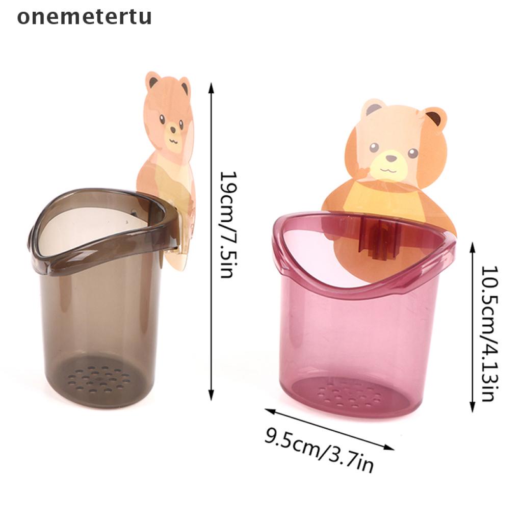 Giá Đỡ Bàn Chải Đánh Răng / Kem Đánh Răng Hít Tường Tiện Dụng Cho Phòng Tắm