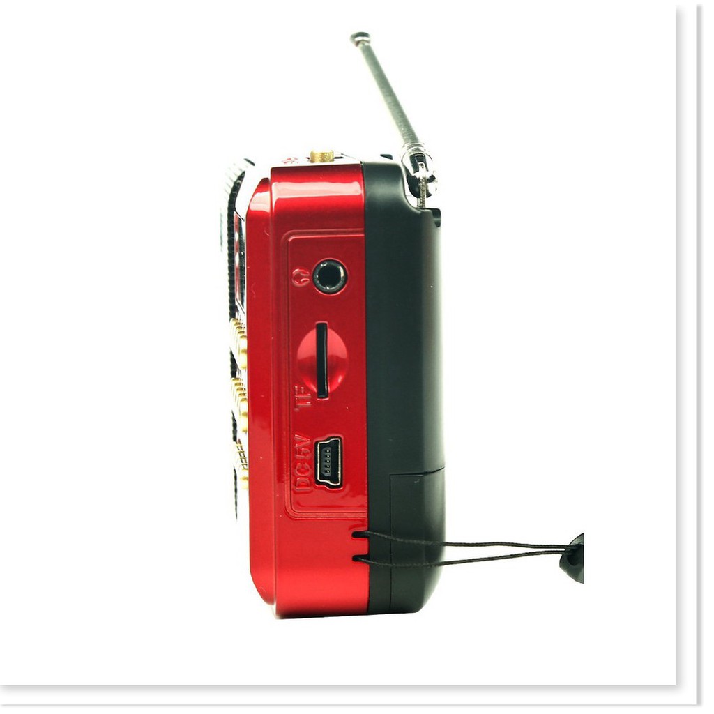 ĐÀI RADIO FM NGHE NHẠC QUA USB VÀ THẺ NHỚ, NGHE KINH PHẬT KK11 ÂM THANH TRUNG THỰC
