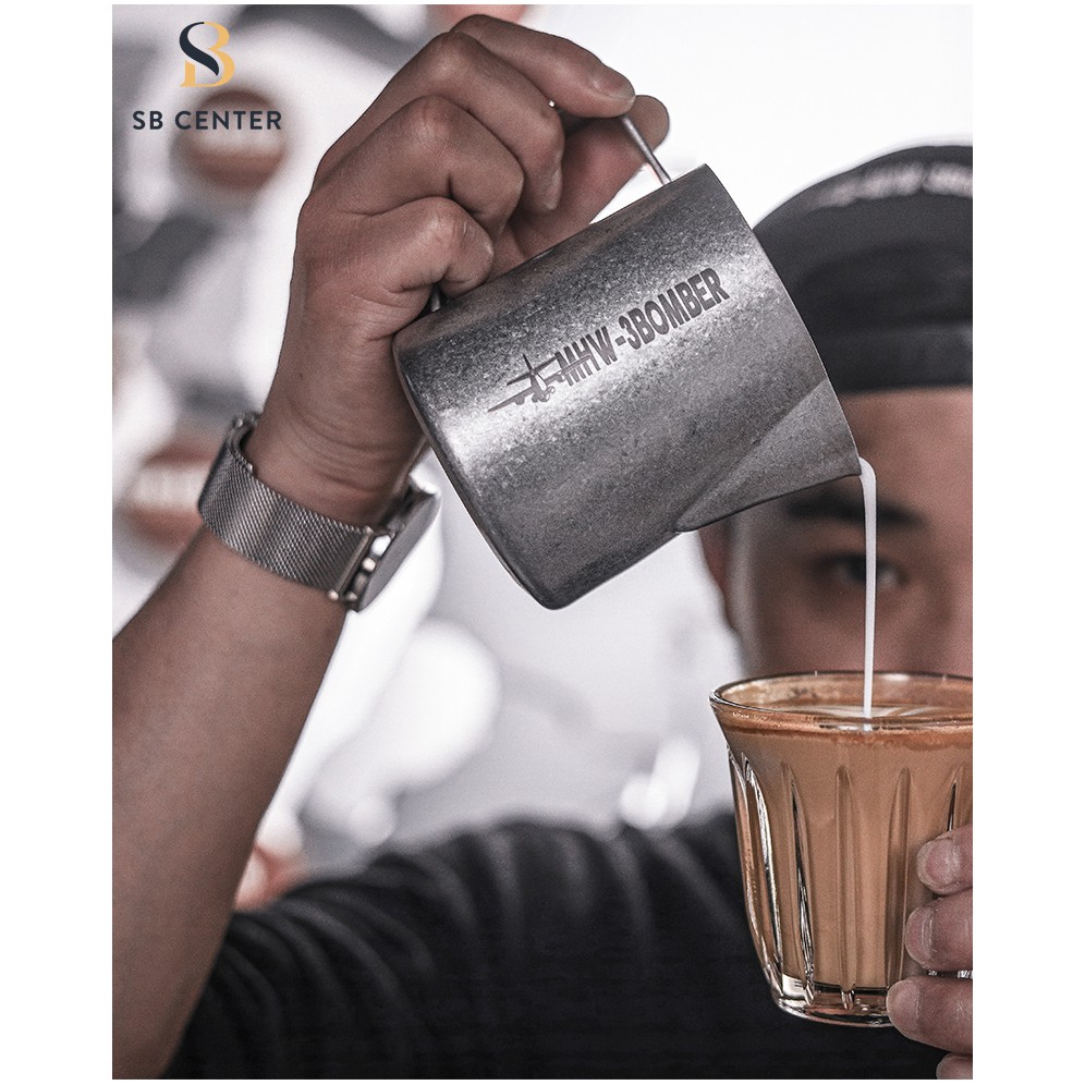 MHW-3BOMBER | Ca Đánh Sữa Chuyên Latte Art 600ml Bản 5.0