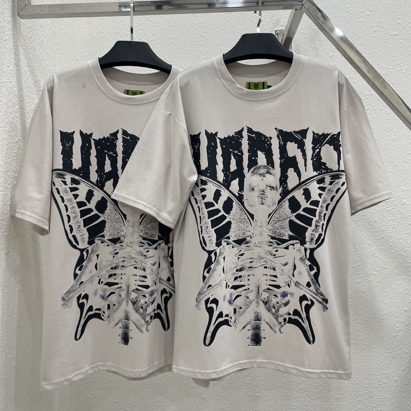 Áo thun HADES BUTTERFLY FULL TAG VẢI tay lỡ form rộng vải Cotton cao cấp nam nữ Unisex LOCAL BRAND
