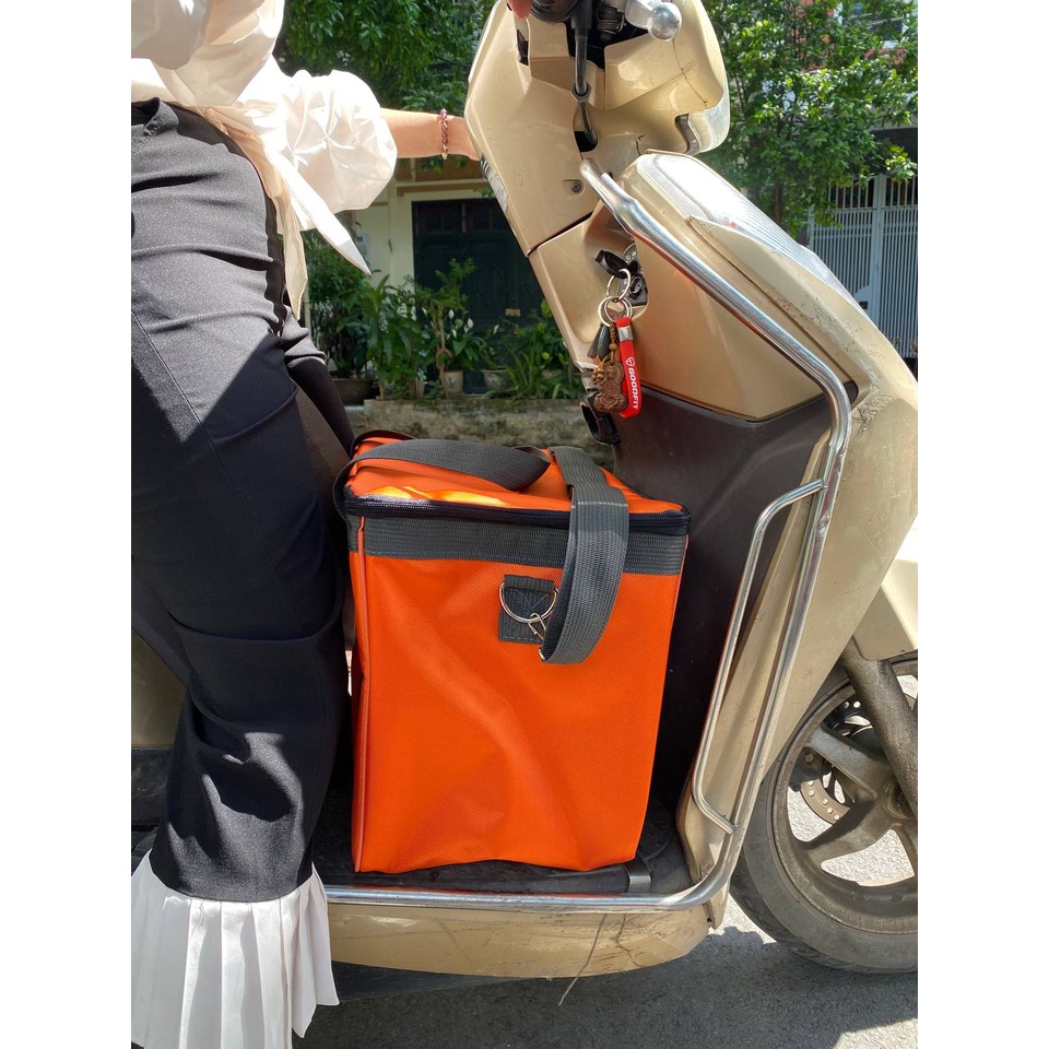 Túi Giữ Nhiệt 33 Lít Giao Hàng, Shipper, Picnic, Dã Ngoại, Đựng Đồ Nóng Lạnh, Có Ngăn 2 Bên  Kt