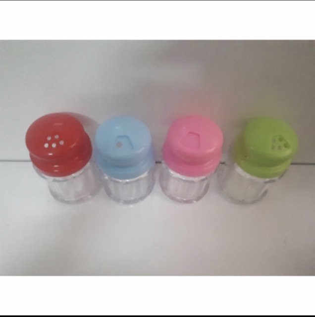 Lọ đựng tăm, đựng hạt tiêu nhựa cao cấp Châu Hưng- trong suốt, dầy dặn hàng loại 1