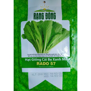 Hạt giống cải bẹ xanh mỡ RADO 57 (20g)