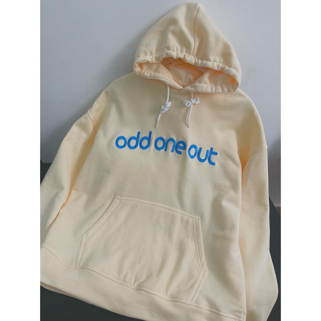 Áo Khoác Hoodie Nỉ Có Mũ Form Rộng Hàn Quốc Màu Kem Unisex Nam Nữ Ulzzang - Gin Store