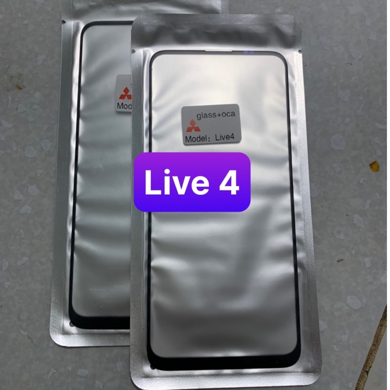 kính ép màn sẵn keo Vsmart Live 4