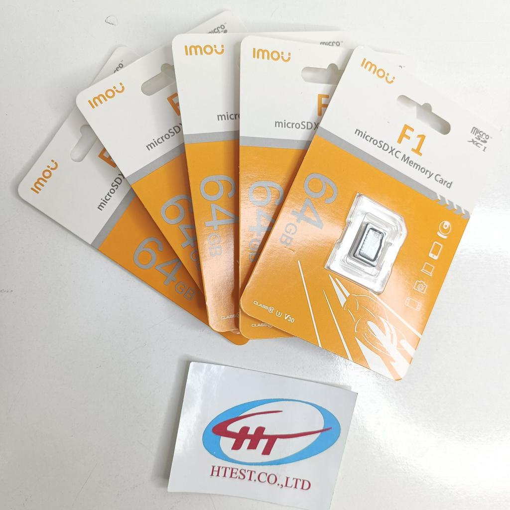 Thẻ nhớ microSD F1 IMOU 64G - Hàng chính hãng
