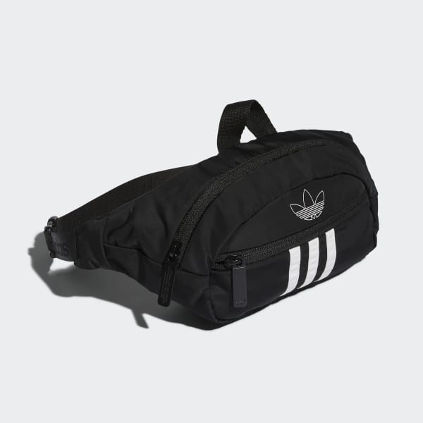 Túi Đeo Chéo Adidas Auth FREESHIP Adidas Waist Bag 3 Triples Black Hàng Chính Hãng - [CM3824]