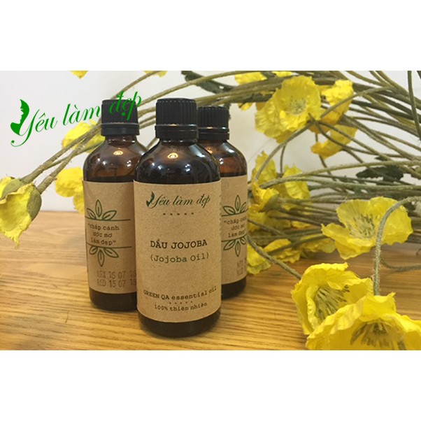 Dầu Jojoba (Jojoba oil) nguyên chất, Nguyên liệu mỹ phẩm