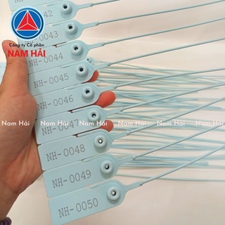 Set 50 seal niêm phong dây tròn khóa kim loại 36cm