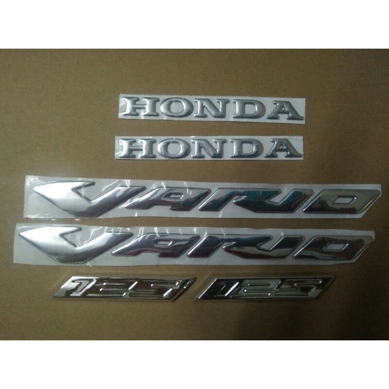Bộ tem nổi Vario 2019 chữ honda