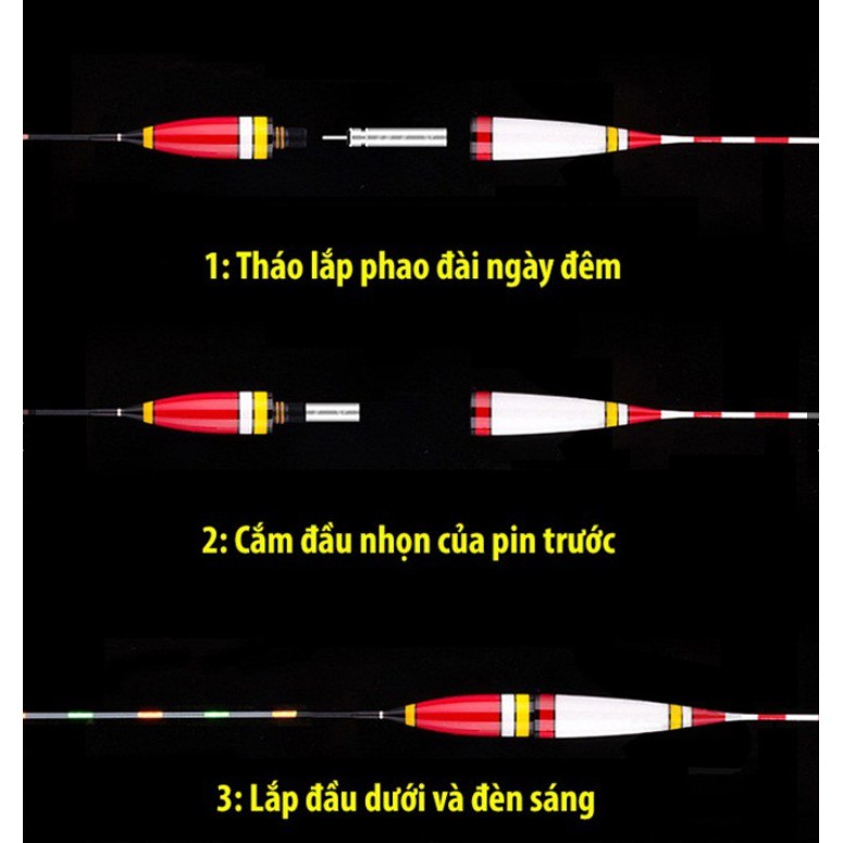 Pin Điện Tử vỉ 5 quả CR-425  Chuyên lắp phao câu đài câu đêm PIN-CR-425 hàng tốt 3