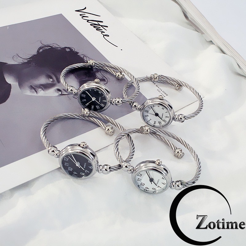 Đồng hồ thời trang nữ Candycat dây thép mặt số và la mã siêu đẹp ZO28