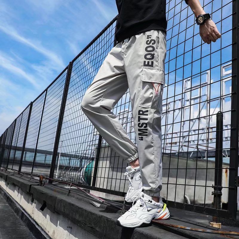 Quần ống rộng Phong Cách Nhật Bản Năng Động Dành Cho Nam