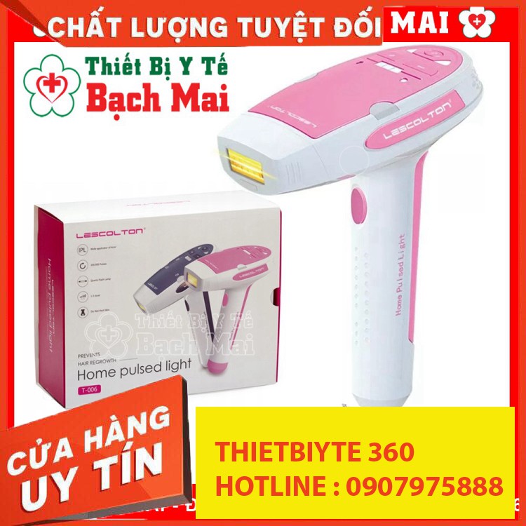 TBYT999 Máy Triệt Lông Trẻ Hóa Da Mini Lescolton T006 NEW