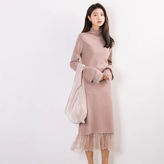 Váy len phối ren EAL