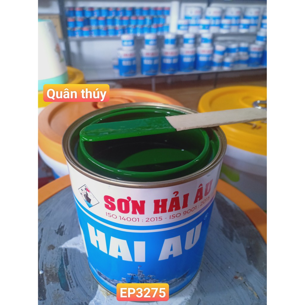 [Giá hủy diệt] Sơn kẽm Hải Âu Epoxy Màu xanh lá EP3275 (1L) sơn mạ kẽm 2 thành phần