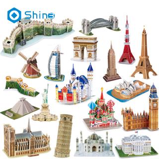 Bộ xếp hình kiến trúc kích thích sáng tạo dành cho trẻ em