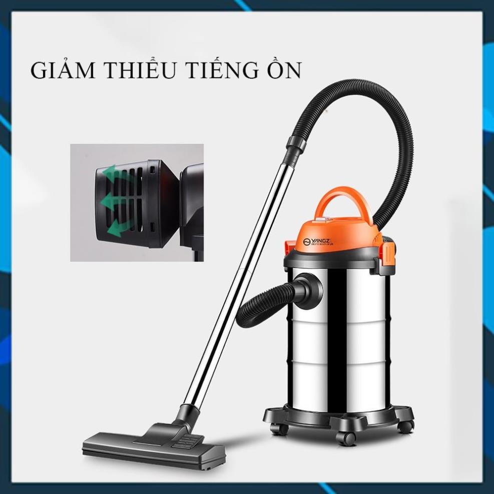 Máy hút bụi gia đình, công nghiệp công suất lớn 1200W, dung tích 15L tích hợp 3 chế độ khô- ướt- thổi - thuytinhshop