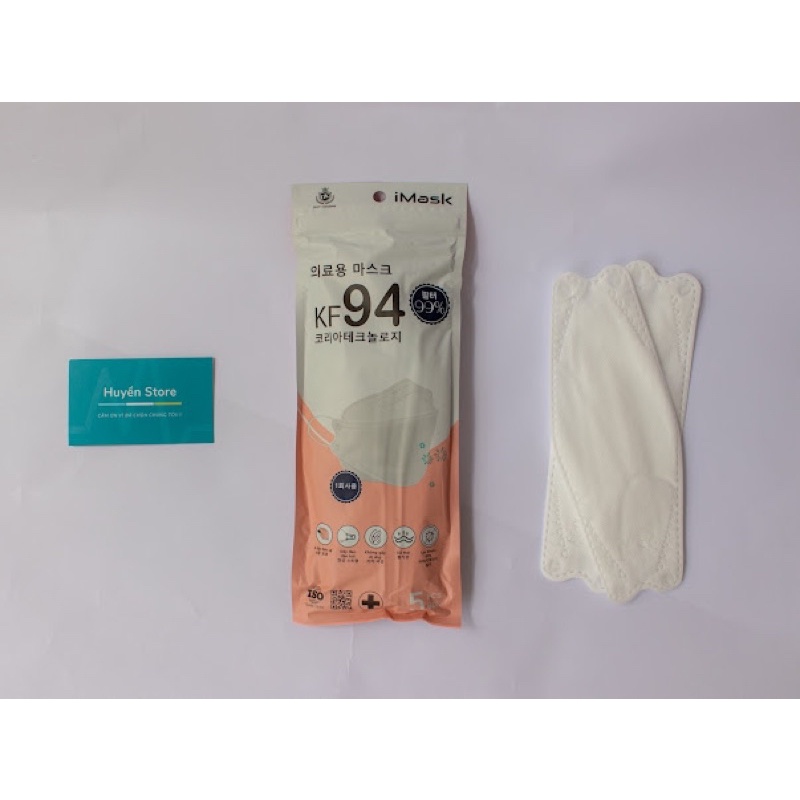 [COMBO 50 cái ] Khẩu trang 4D KF94 UNIMASK Hàn Quốc