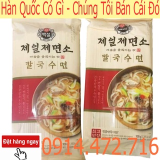 Mì Khô Sợi To Beksul Hàn Quốc Gói 900g