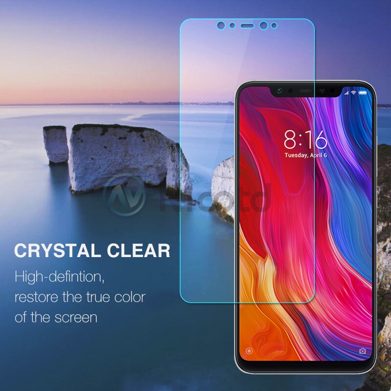 Tempred Glass For Xiaomi 8 8SE 5X Screen Protective Film For Redmi S2 4X 4A 5A Glass Protector For Redmi 6 6A Pro Mi 5X 8