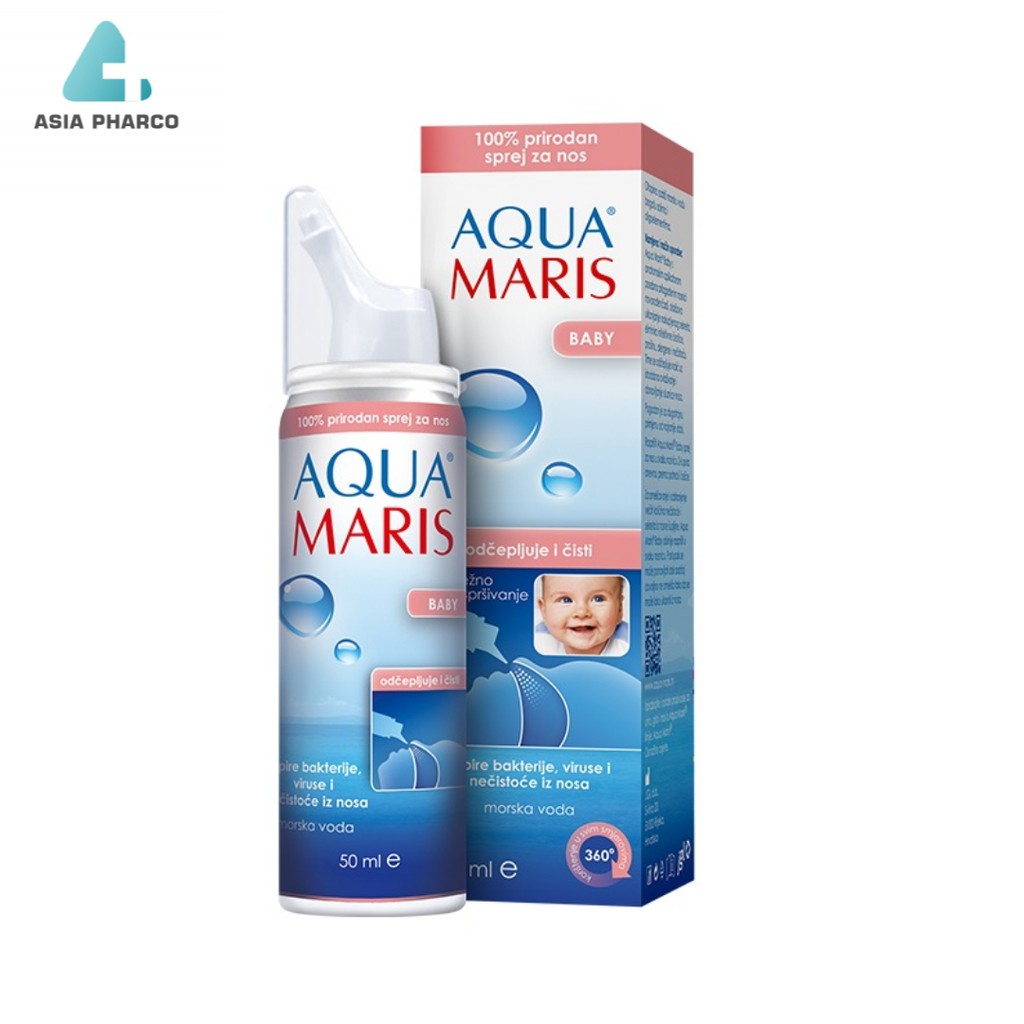 Dung Dịch Xịt Mũi Cho Trẻ Em Aqua Maris Baby