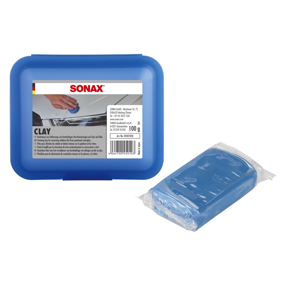 Đất sét Sonax Clay tẩy bẩn, tẩy bụi sơn dính xe ô tô 450105