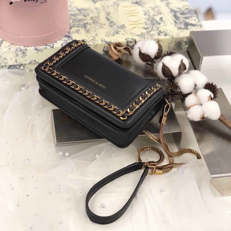 Túi cnk xuất viền xích size 20cm