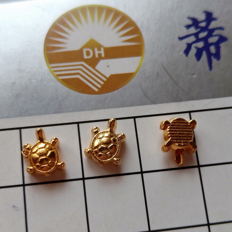 weiweijewelry/Mặt Dây Chuyền Hình Chú Rùa Vàng May Mắn Phong Cách Nhật Bản