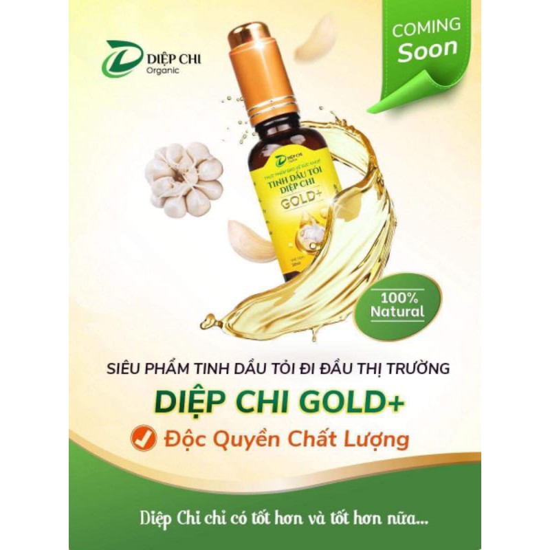 Dầu tỏi Diệp Chi gold+