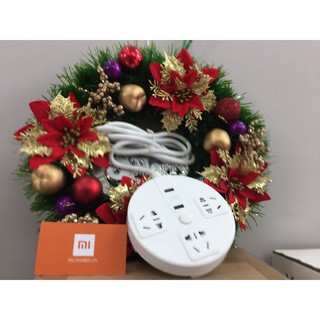Ổ cắm 3 chân 2 USB đa năng