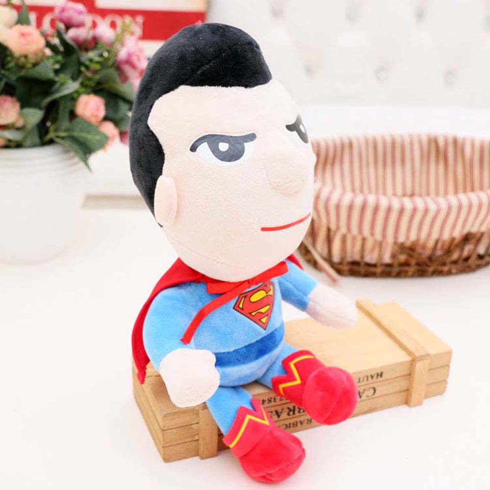 JESTINE Anime Anime Plush Toys Christmas Gifts Movie Dolls Marvel Avengers Iron Man Superman For Kids Movie Stuffed Toys Soft Toy Plush Toys