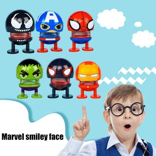 Thú Nhún Hình Siêu Nhân Marvel- The Avengers - Con Lắc Lò Xo Siêu Vui Nhộn