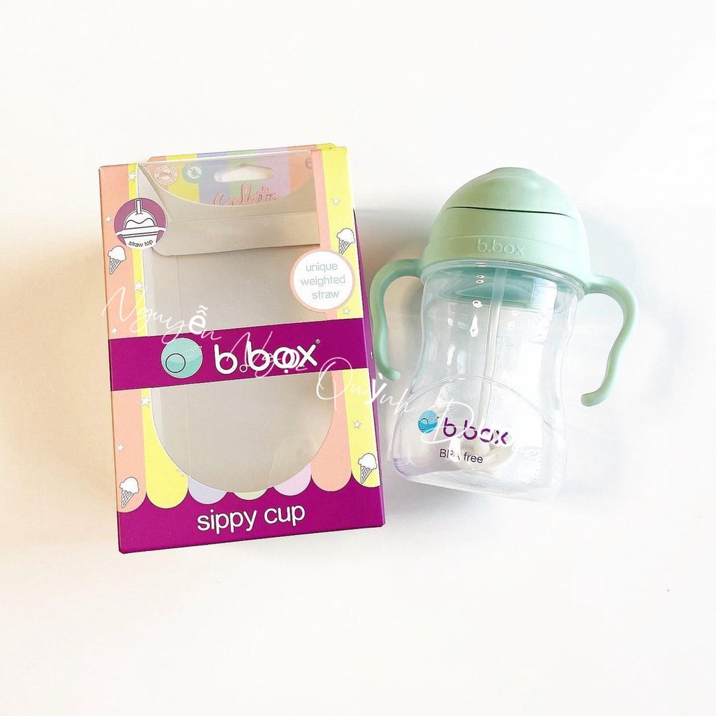 Bình nước chính hãng B.BOX 360 độ cho bé tập uống nước 240ml - ShopLam