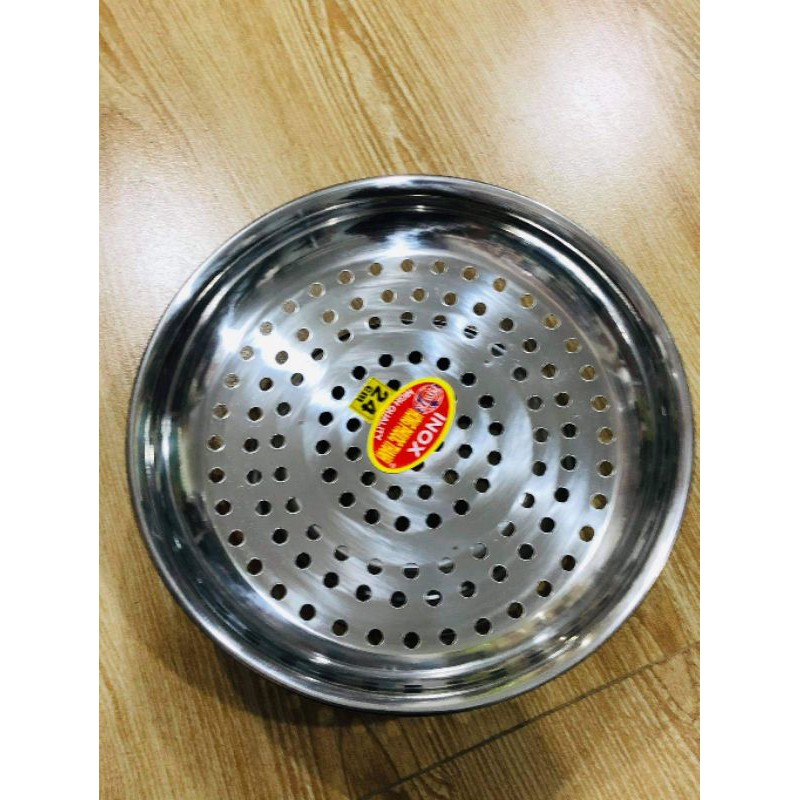 Vỉ hấp inox size 20 cm, 22 cm, 24 cm, 26 cm có chân