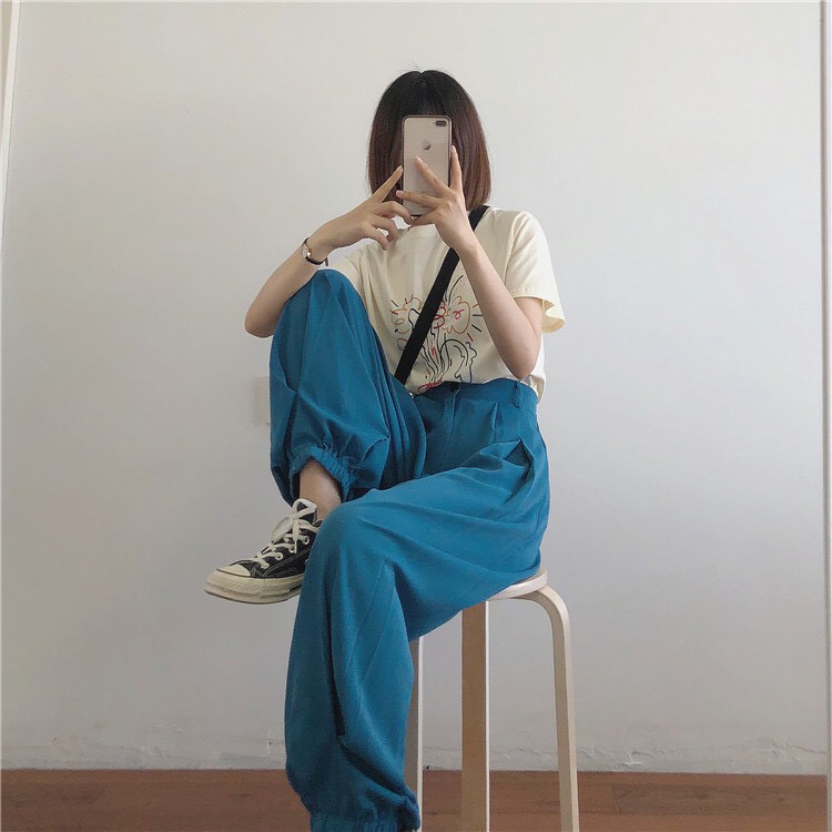 [Hình thật độc quyền THESIX.VN] Quần joggers ulzzang chất cotton mềm