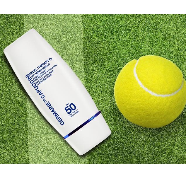 GERMAINE ET O2 –Urban Shield SPF50 – Nhũ Tương Chống Nắng Oxy Tinh Khiết