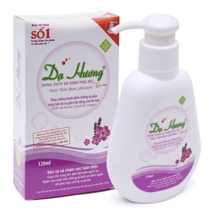 Dung dịch vệ sinh phụ nữ Dạ Hương 120ml có vòi - Coastlinecare Pharmacy