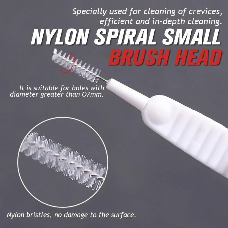 Set 10 cọ vệ sinh lỗ cắm điện thoại bàn phím máy tính đa năng