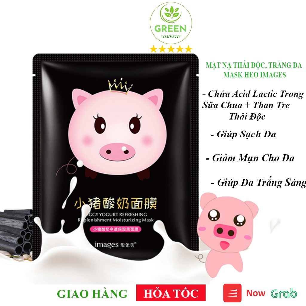 Mặt Nạ Dưỡng Da Thải Độc Than Hoạt Tính Sữa Chua – Mặt Nạ Trắng Da Mờ Nám Giảm Thâm Tàn Nhan, Cung Cấp Vitamin