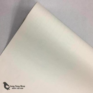 decal trắng nhám có sẵn keo - khổ 1,2m loại dày